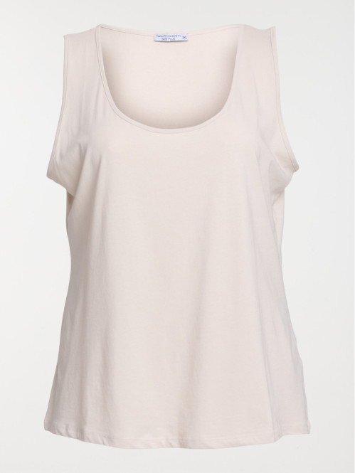 Débardeur beige grande...