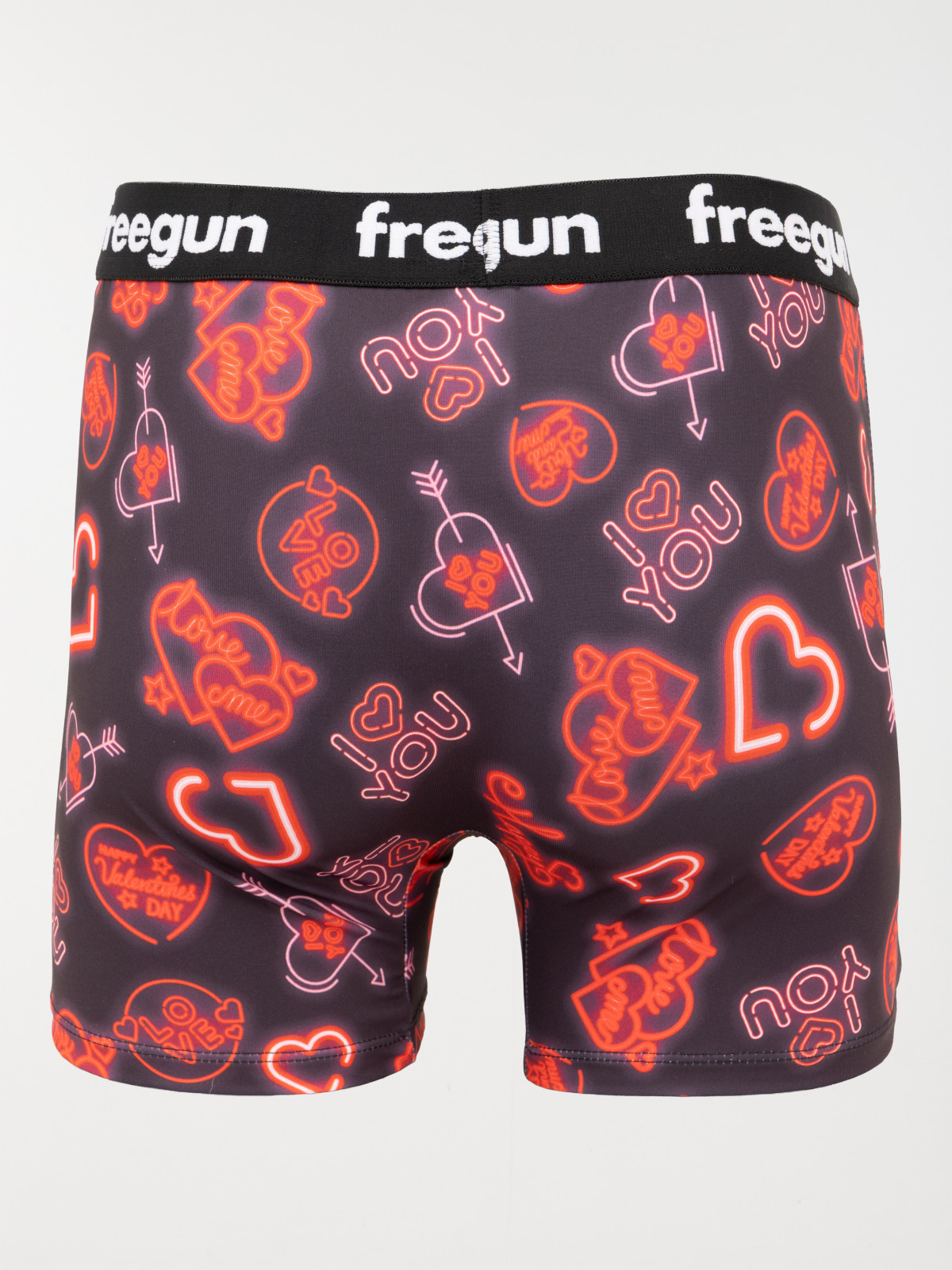 Boxer FREEGUN imprimé coeur homme