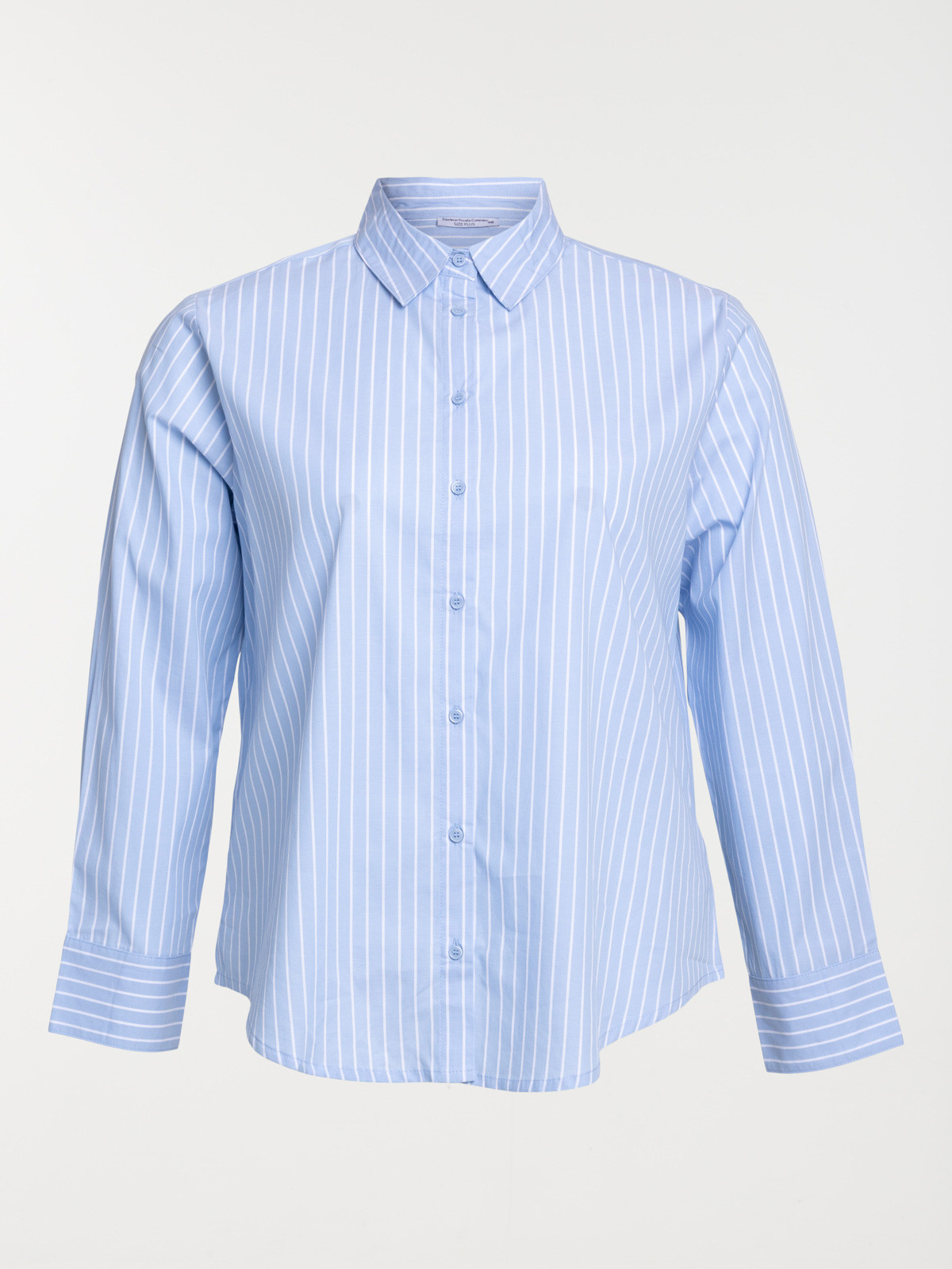 Chemise rayée femme grande taille Chemise rayée femme grande taille