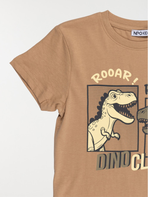 T-shirt dinosaures garçon...