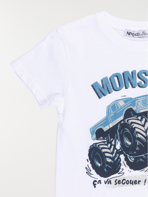 T-shirt monster truck...