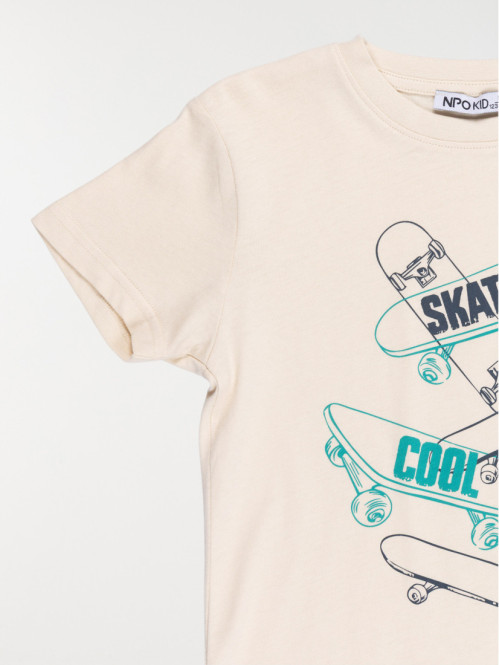 T-shirt skateboards garçon...