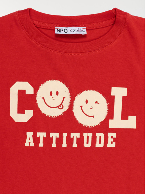 T-shirt cool attitude...