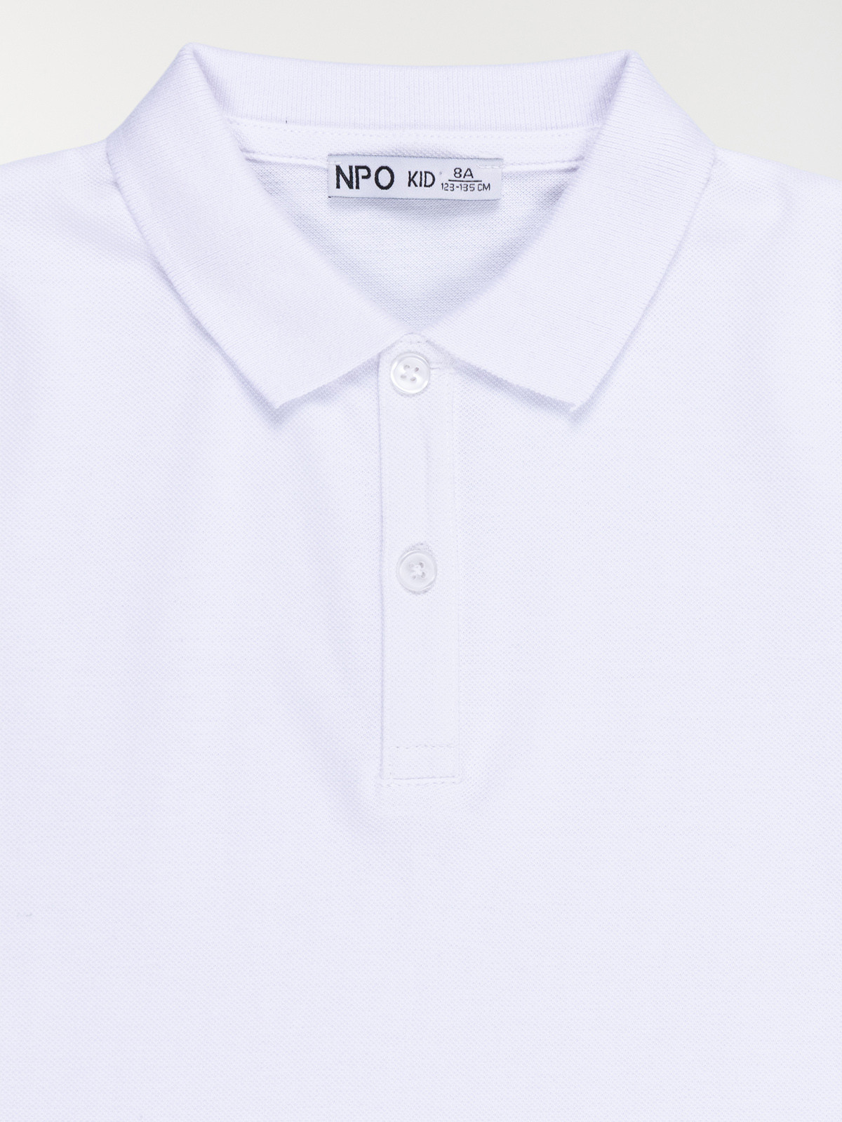 Polo blanc garçon (3-12A)