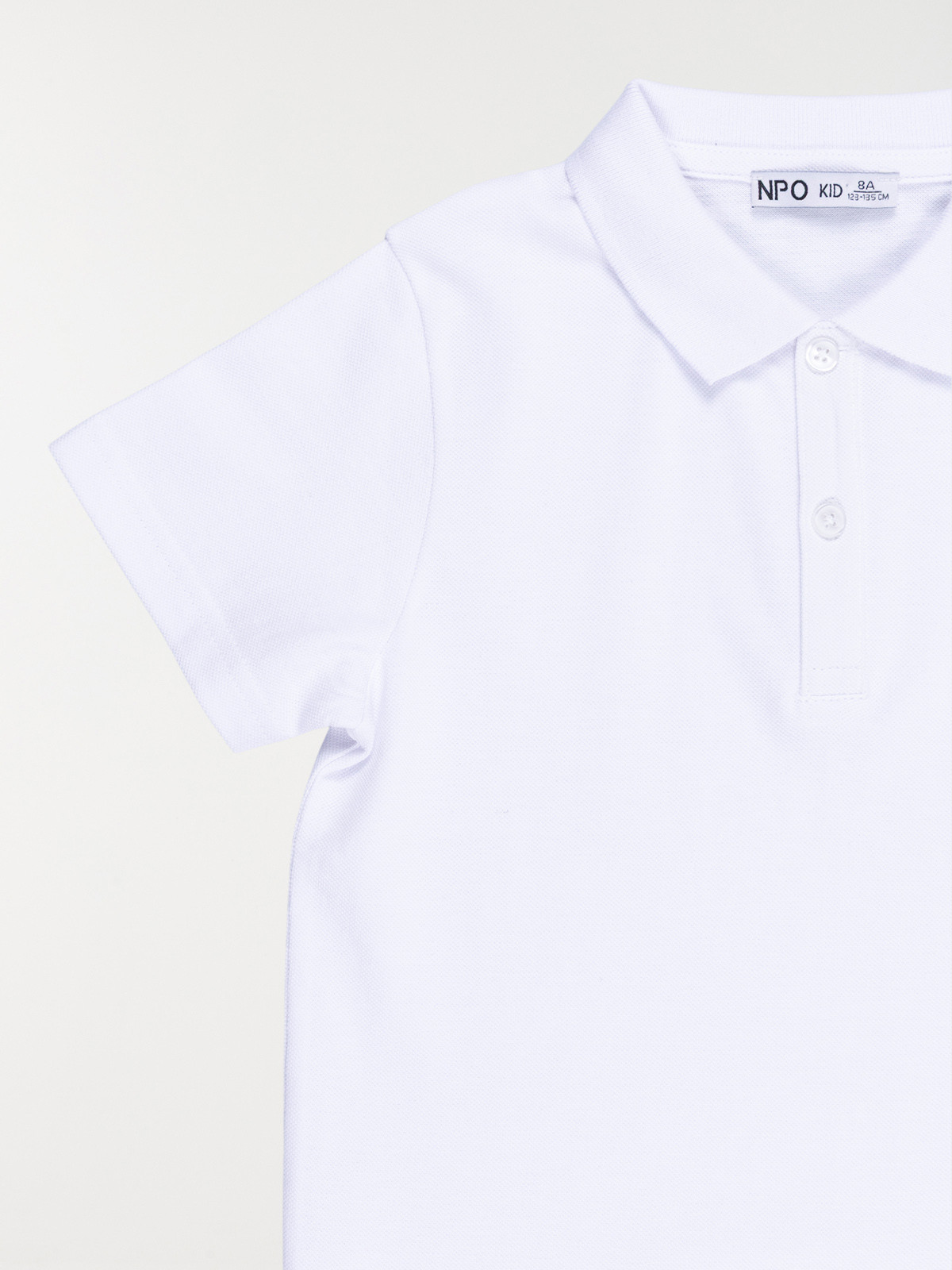 Polo blanc garçon (3-12A)
