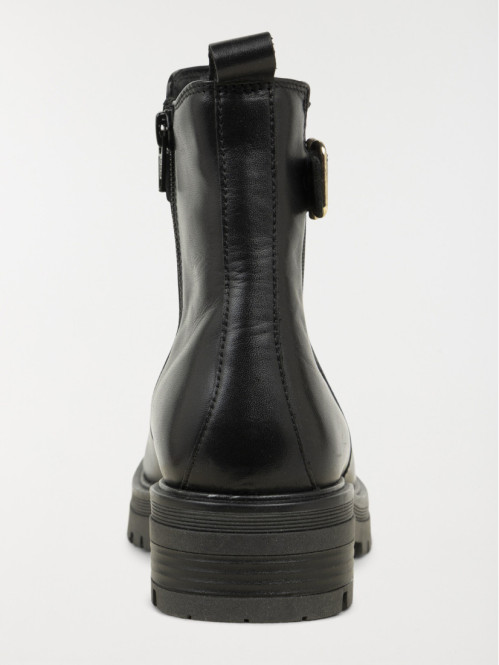 Bottines brides dorées...