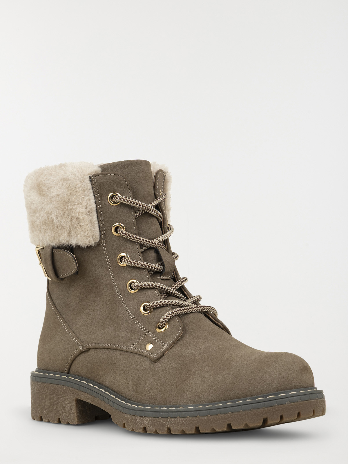 Bottines col fourré femme (36-41) Bottines col fourré femme (36-41)