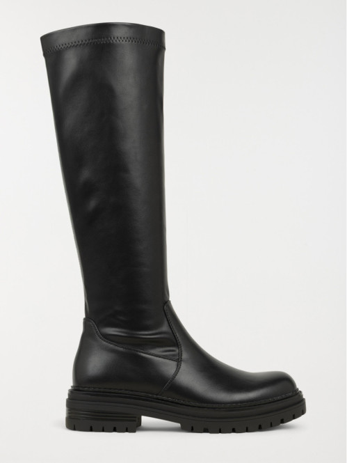 Bottes plates zippées femme (36-41)