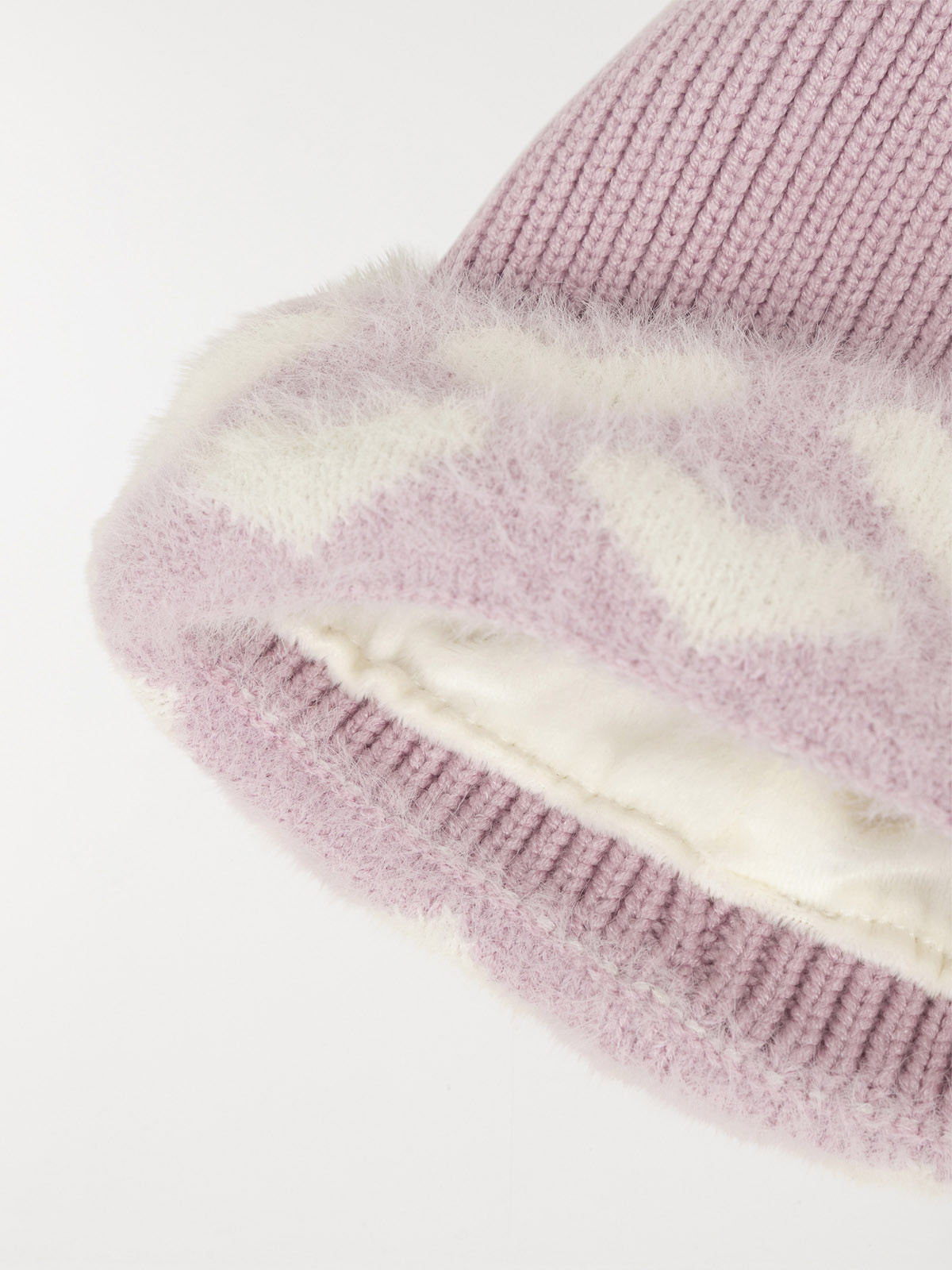 Ensemble bonnet et snood coeur fille Ensemble bonnet et snood coeur fille