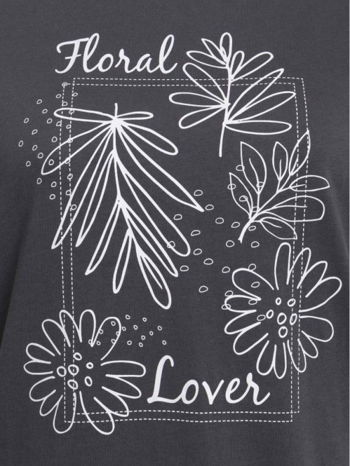 T-shirt motif floral grande...
