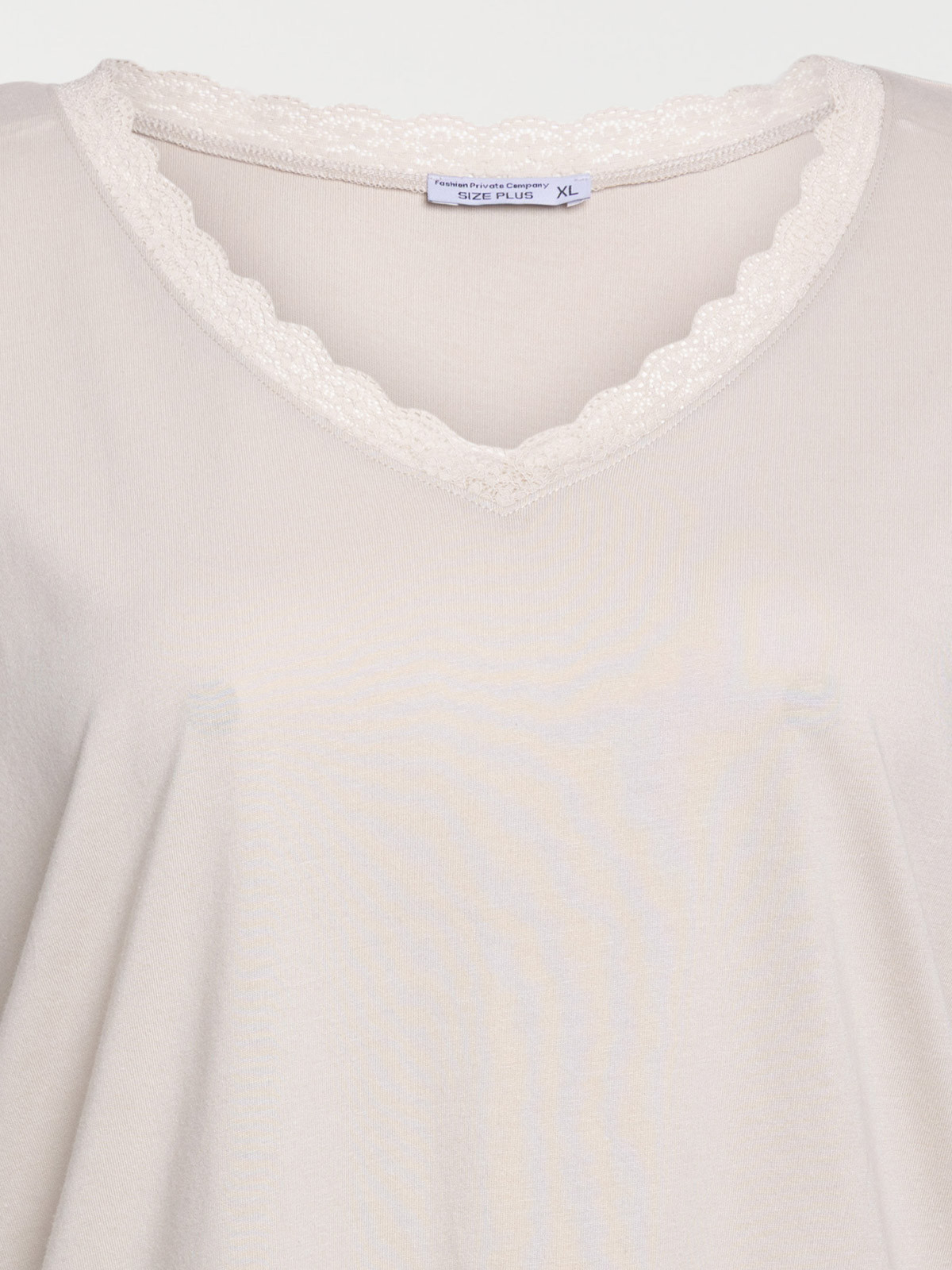 T-shirt dentelle grande taille femme