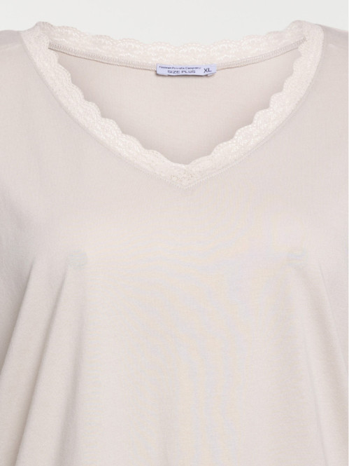 T-shirt dentelle grande...