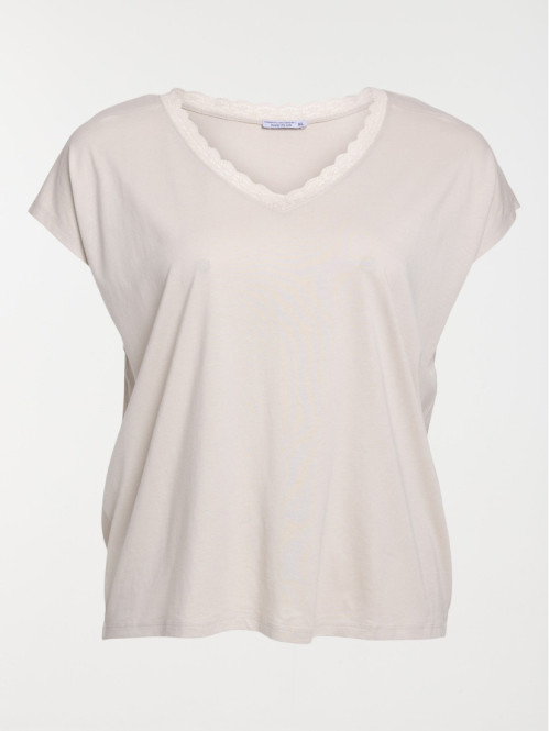 T-shirt dentelle grande...