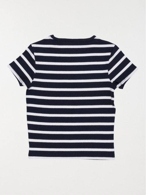 Tee-shirt rayé fille (XXS-M)
