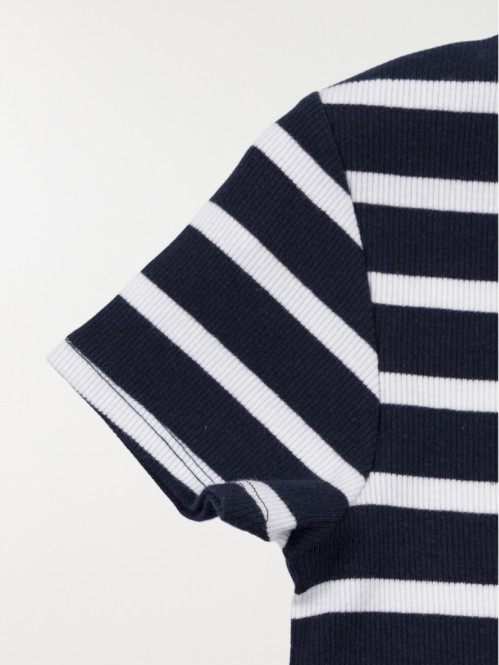 Tee-shirt rayé fille (XXS-M)