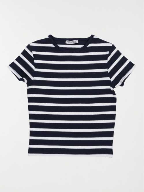 Tee-shirt rayé fille (XXS-M)