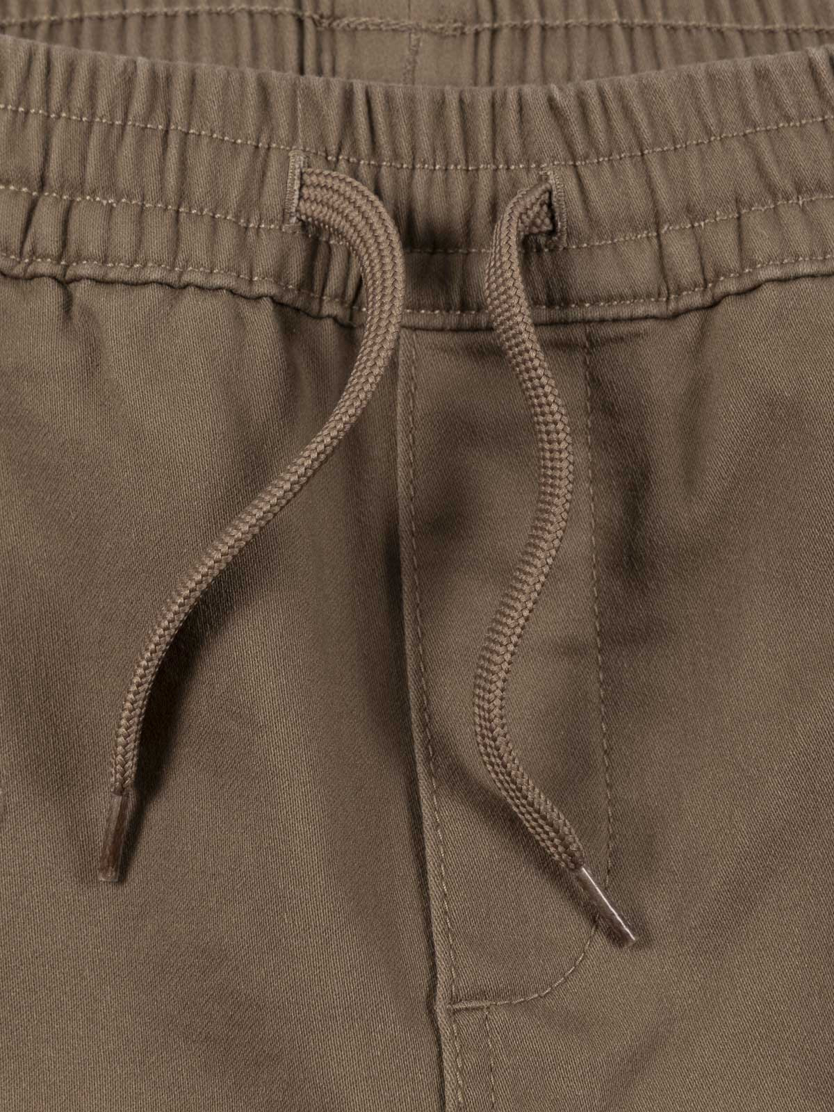 Pantalon cargo garçon moka clair (XXS-M)
