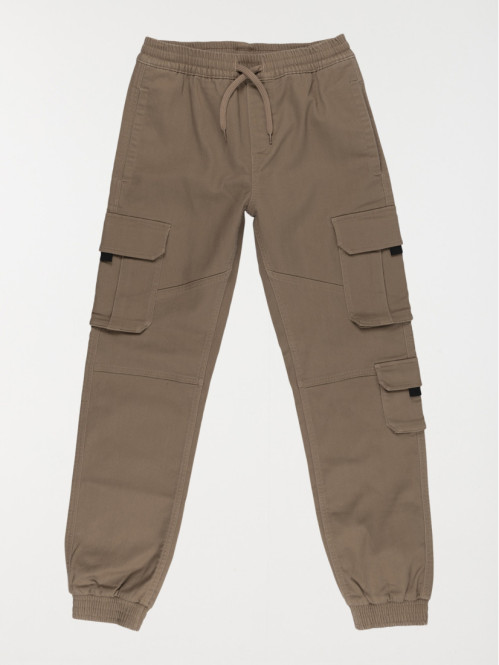 Pantalon cargo garçon moka...