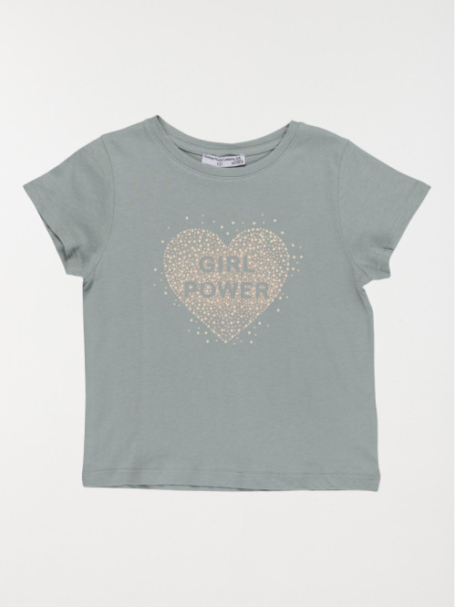 T-shirt girl power fille...
