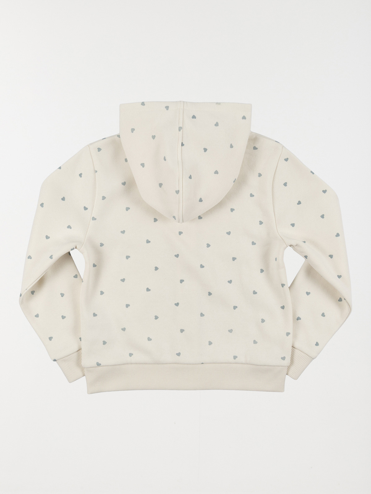 Sweat capuche coeur fille (3-12A)
