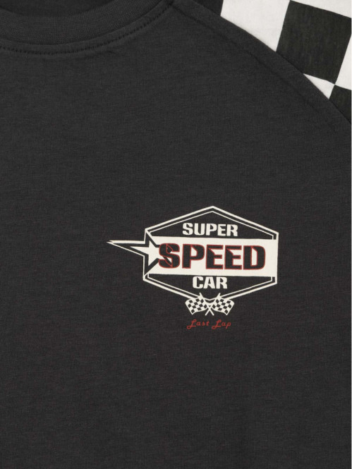 T-shirt damiers garçon (3-12A)