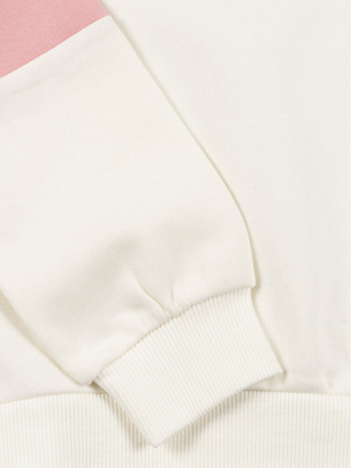 Sweat tricolore fille (3-12A)