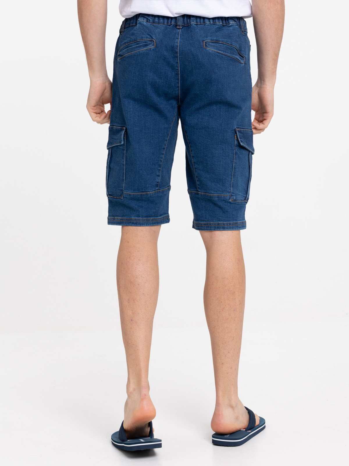 Short cargo en jean homme Short cargo en jean homme