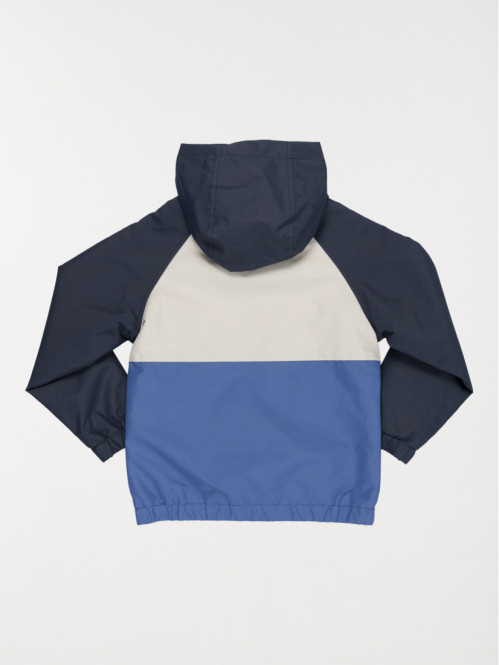 Blouson zippé tricolore...