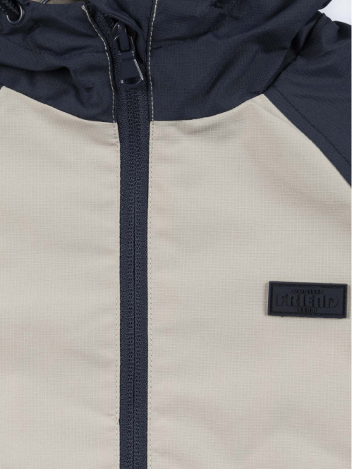 Blouson zippé tricolore...