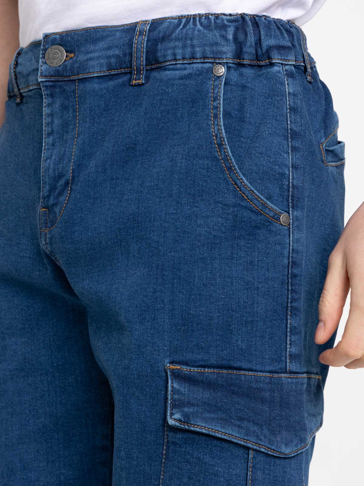 Short cargo en jean homme Short cargo en jean homme