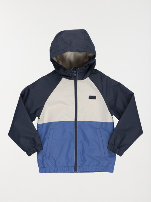 Blouson zippé tricolore...