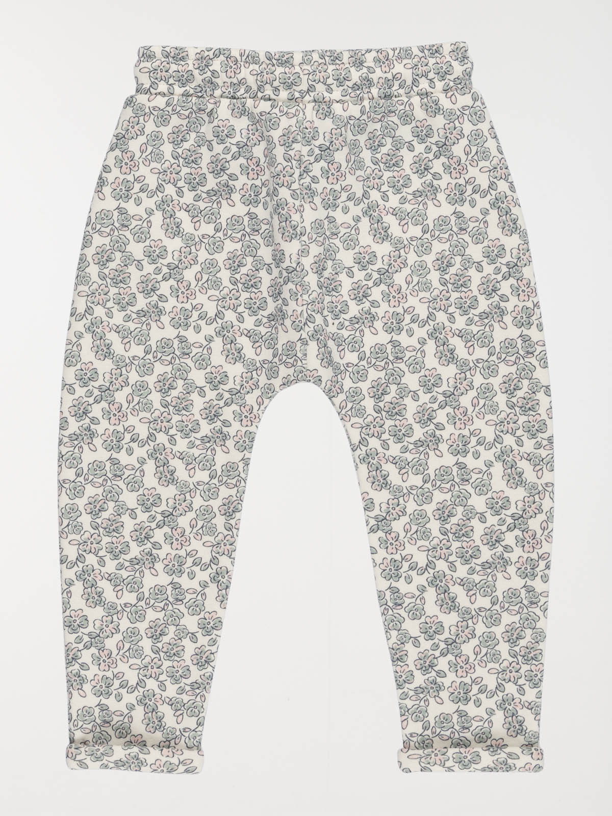Pantalon de jogging fleuri fille (3-36M)