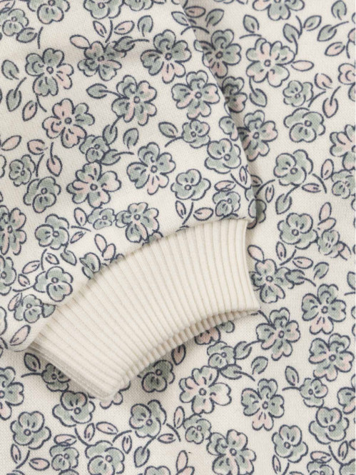 Sweat fleuri fille (3-36M)
