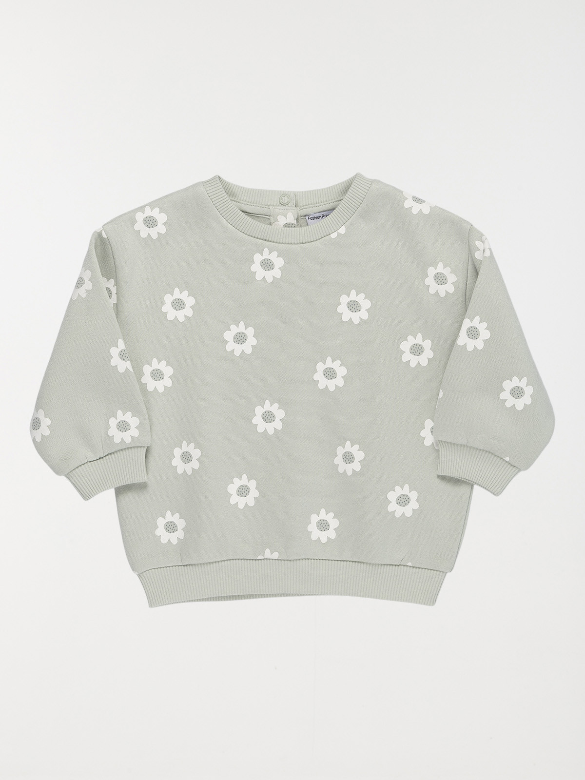 Sweat motif fleuri fille (3-36M) Sweat motif fleuri fille (3-36M)