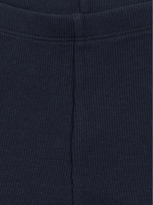 Legging côtelé marine fille...