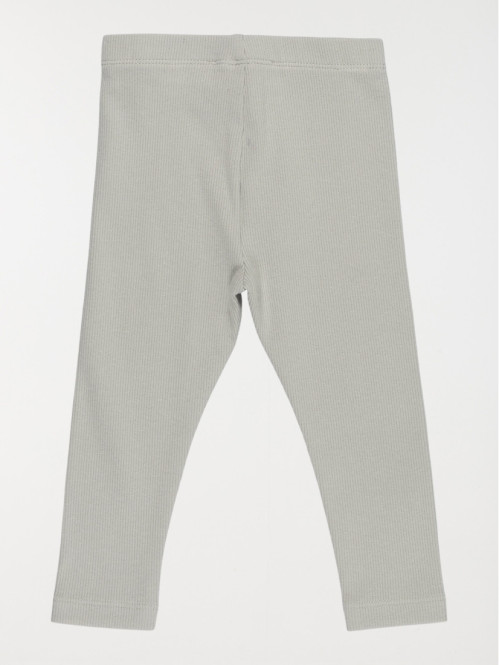 Legging côtelé ciel gris...