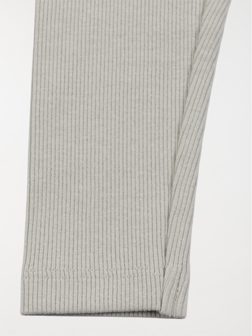 Legging côtelé ciel gris...