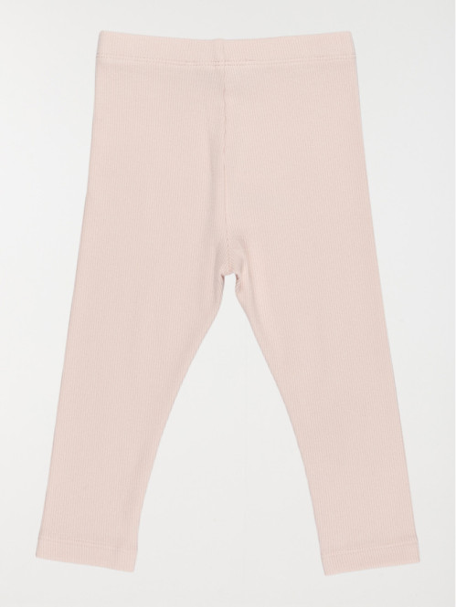 Legging côtelé rose fille...