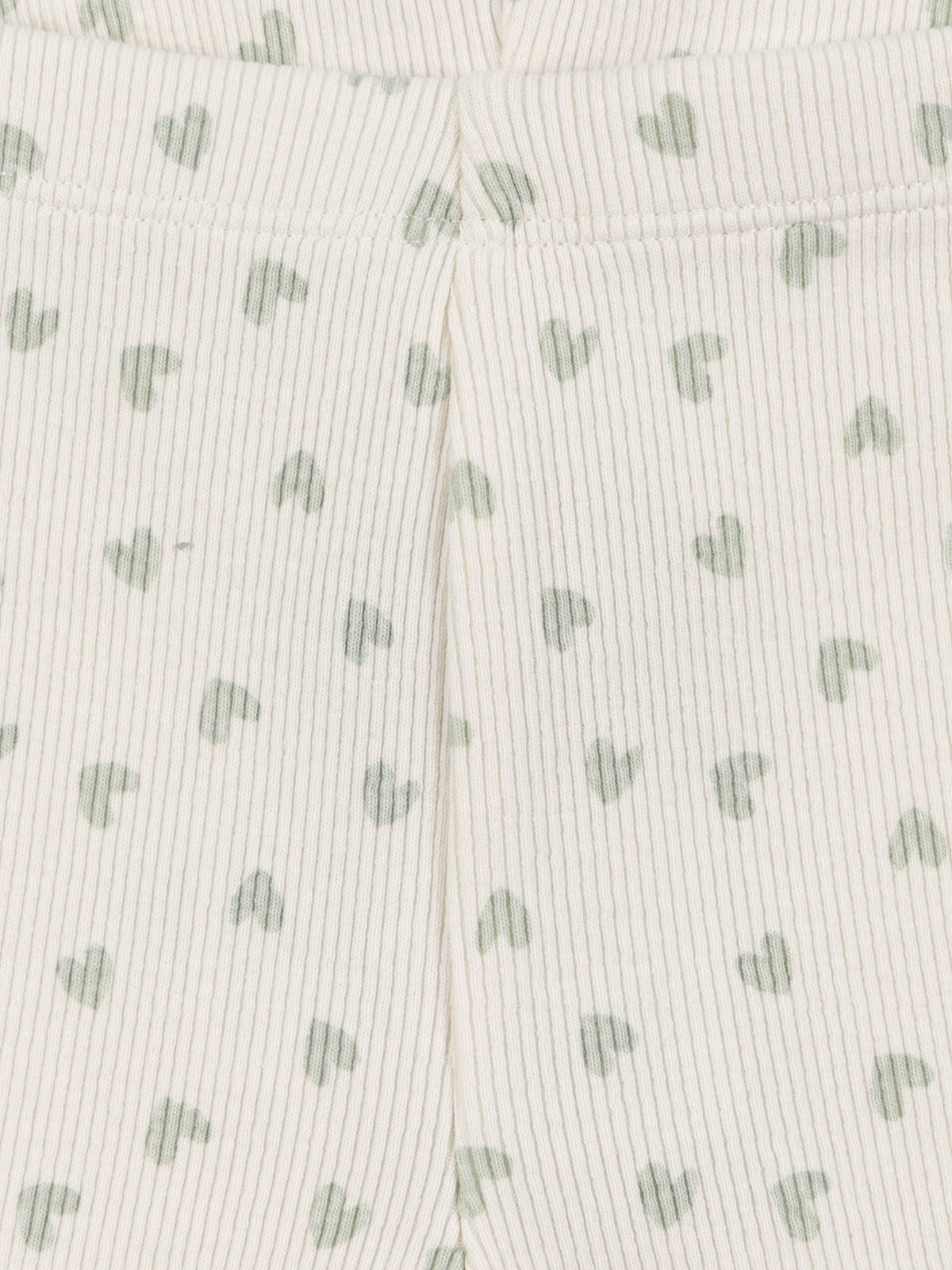 Legging côtelé coeur fille (3-36M)