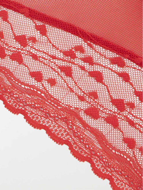 Shorty dentelle et coeur...