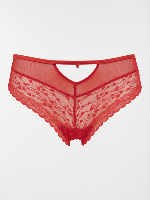 Shorty dentelle et coeur...