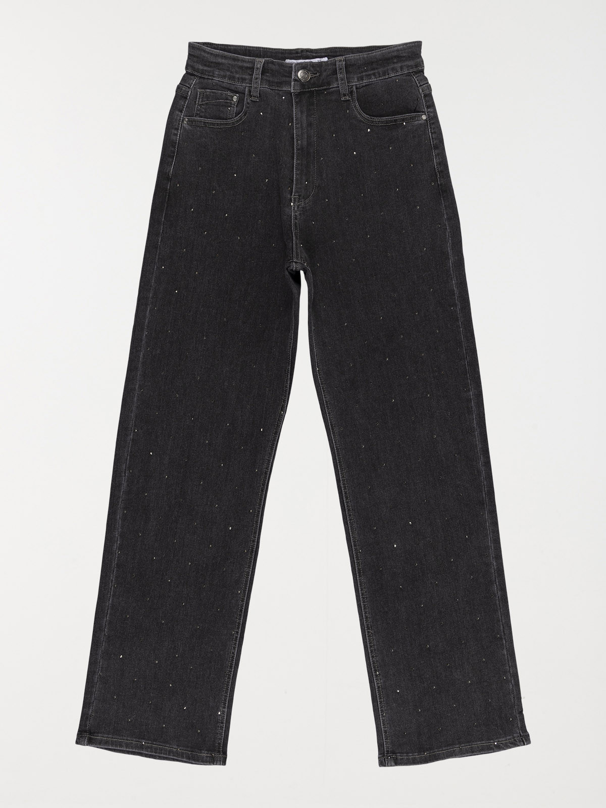 Jean strass gris fille (XXS-M) Jean strass gris fille (XXS-M)