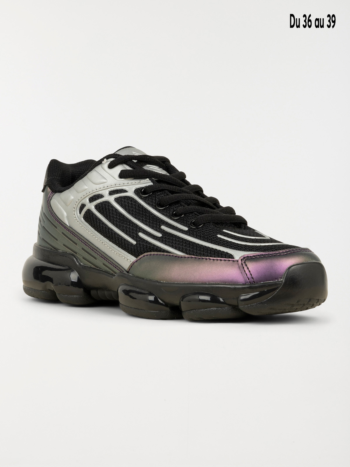 Basket de sport tricolore garçon (31-39)