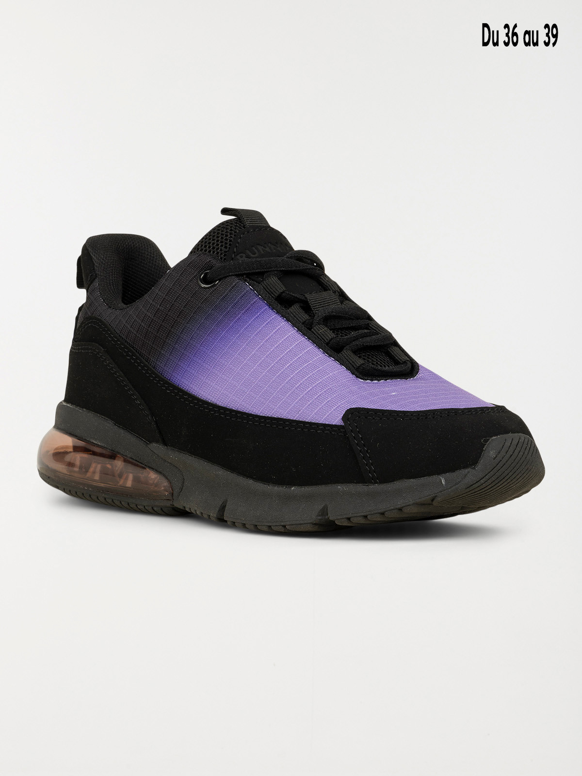 Basket de sport violette garçon (31-39)