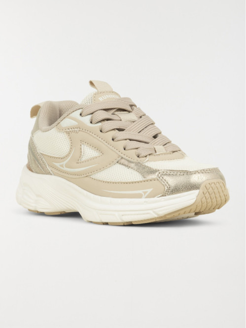 Basket de sport coloris or...