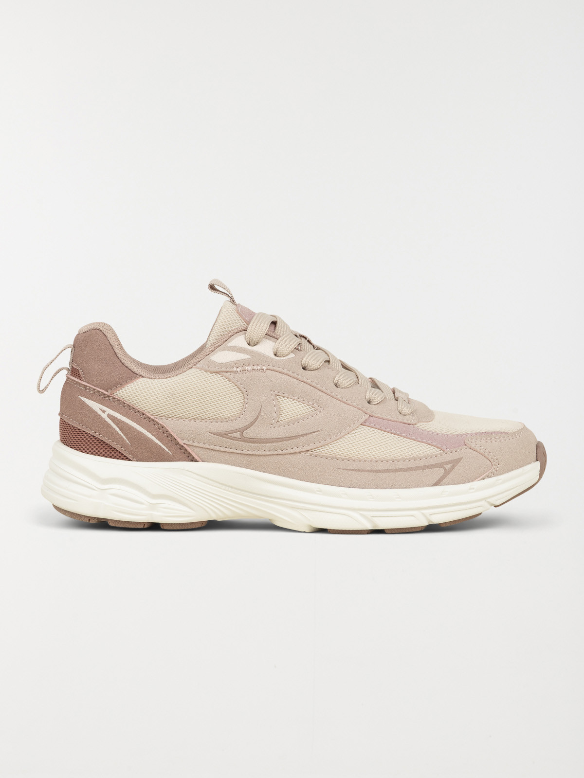 Baskets à lacets femme rose (36-42)