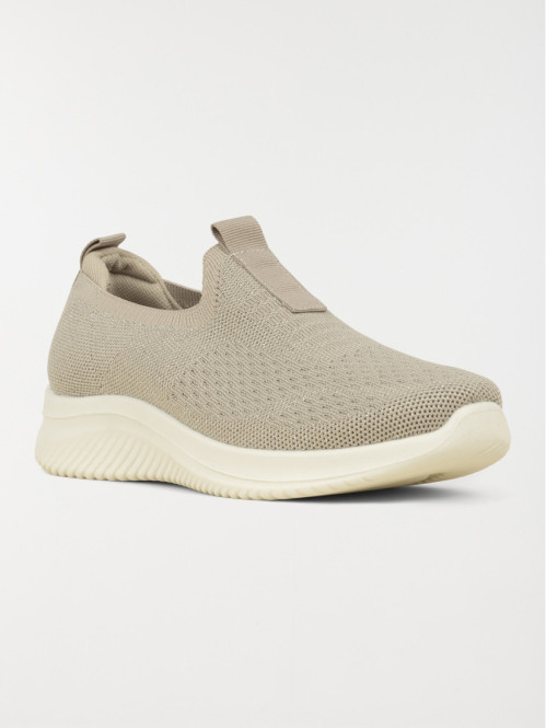 Basket coloris sable femme...