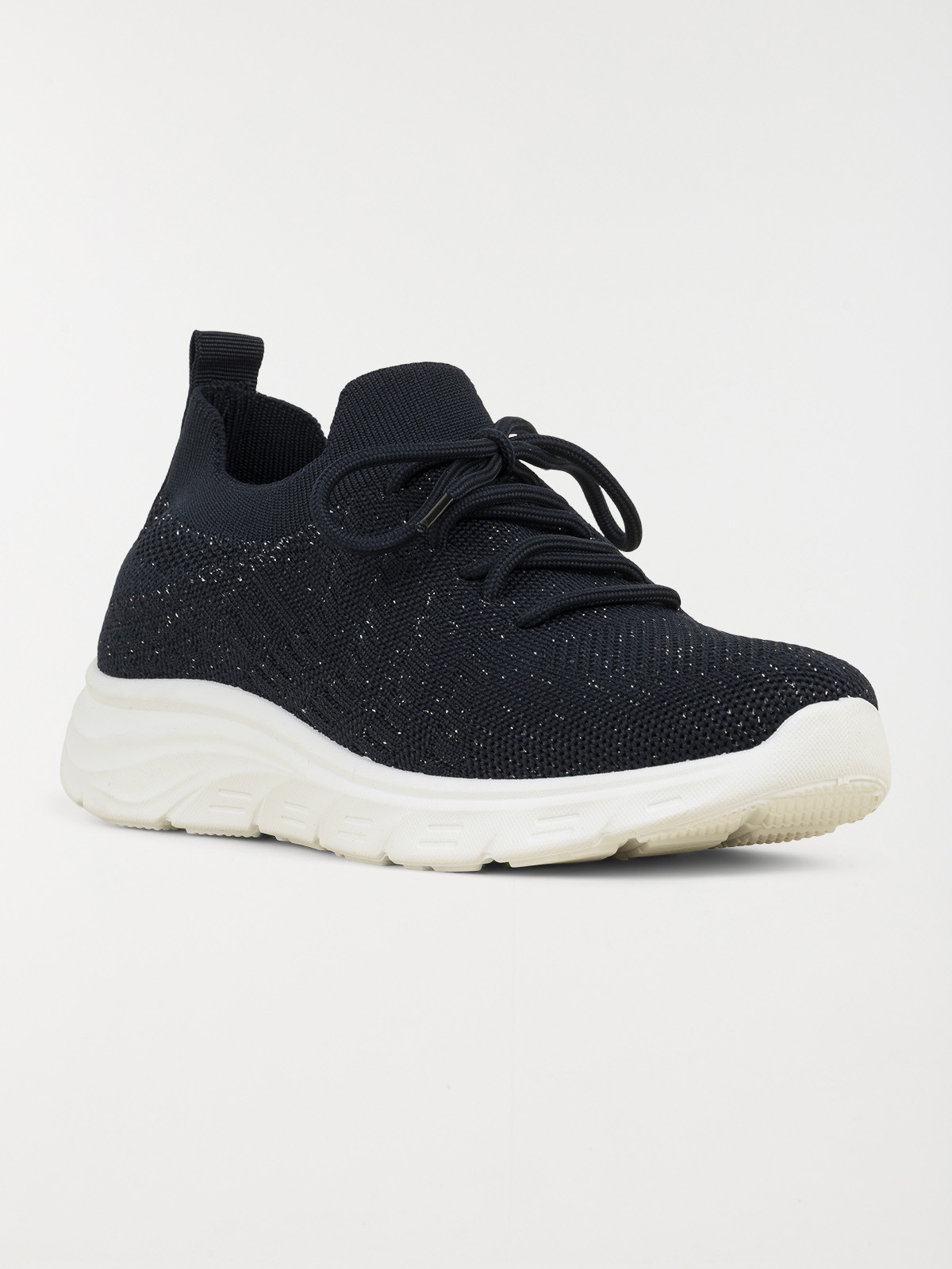 Baskets à lacets marines femme (36-41)