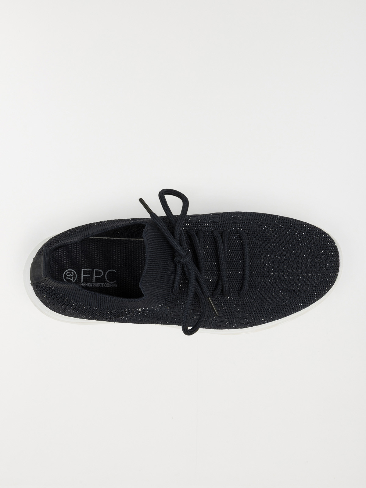 Baskets à lacets marines femme (36-41)