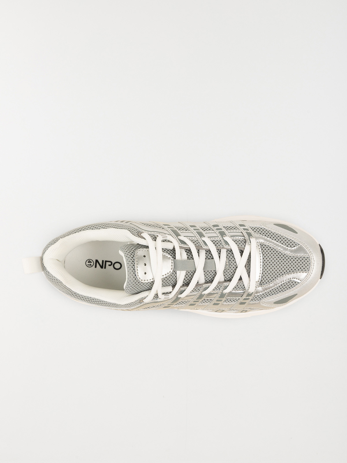 Baskets à lacets homme gris (40-46)